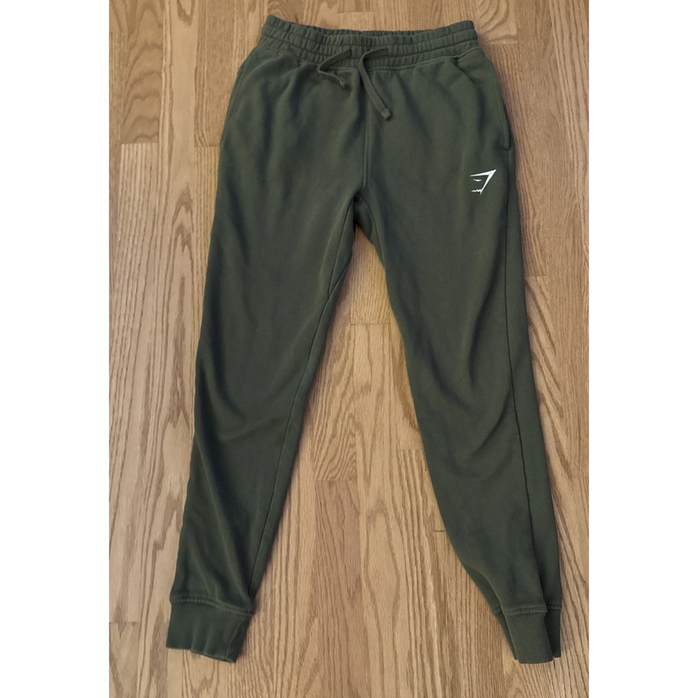 GYMSHARK ‎ Joggers Olive Green Men's Size XS